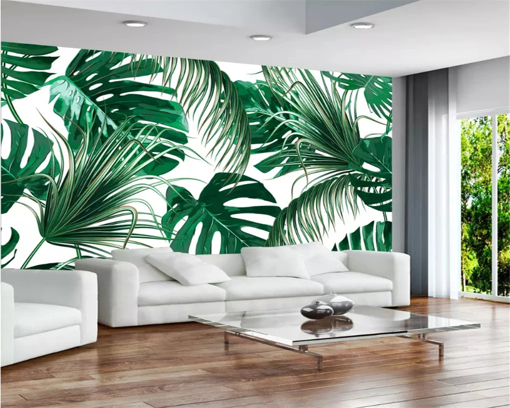 Пользовательские размеры современный минималистичный свежий тропический лес