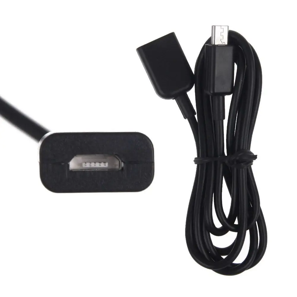 Высококачественный 1 м Micro USB 2 0 B штекер гнездо m/F УДЛИНИТЕЛЬ для зарядки и