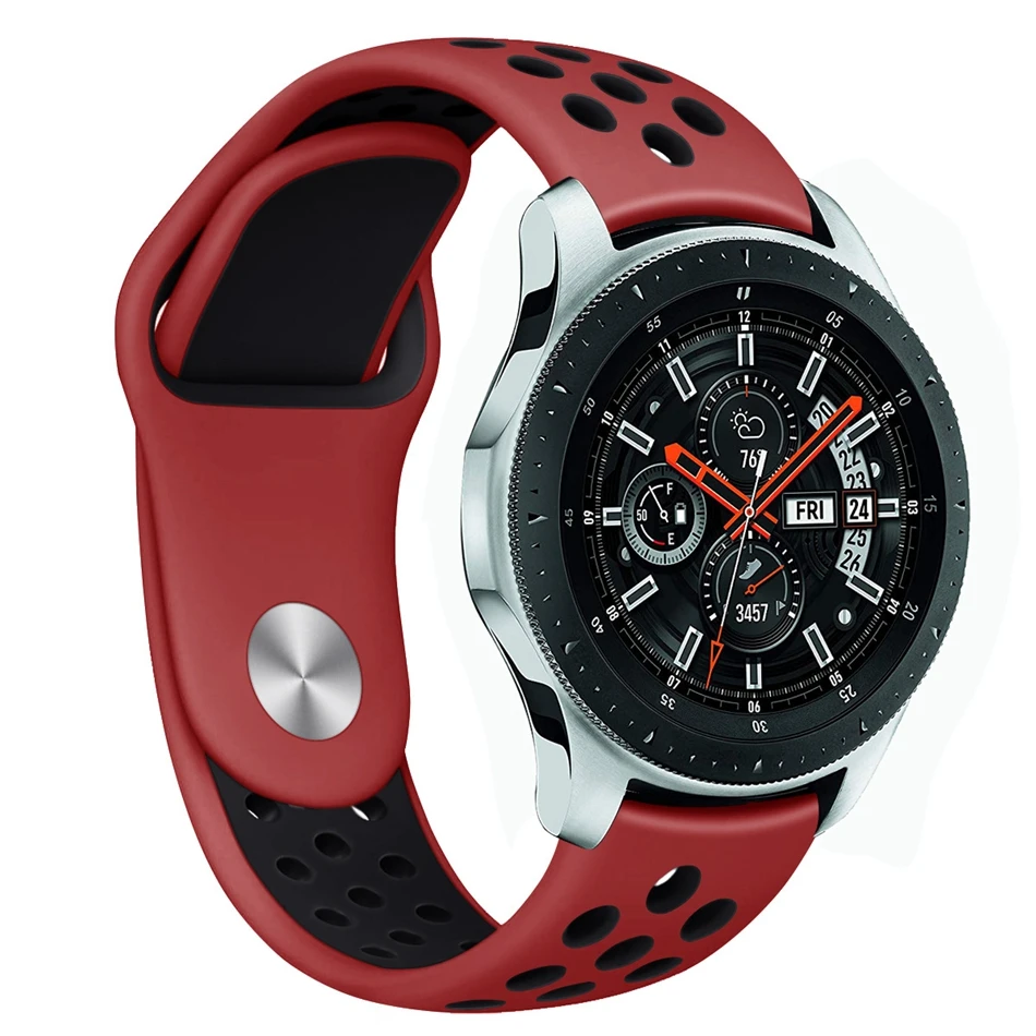 Ремешок Браслет кремния для Glaxary часы 46 мм замена группы 2018 Sumsung Smartwatch Amazfit Stratos