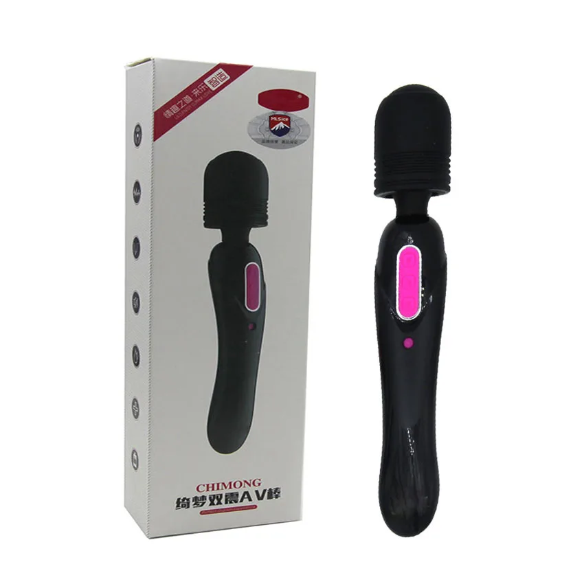 Перезаряжаемый Массажер AV вибратор мощный массажер для тела клиторальный секс