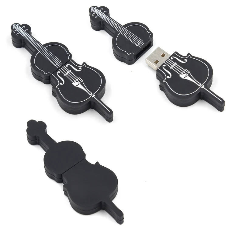 Usb флеш-накопитель Модель музыкальных инструментов/микрофон/пианино/гитара U диск карта памяти 64 г 32 Гб 4 г флешка