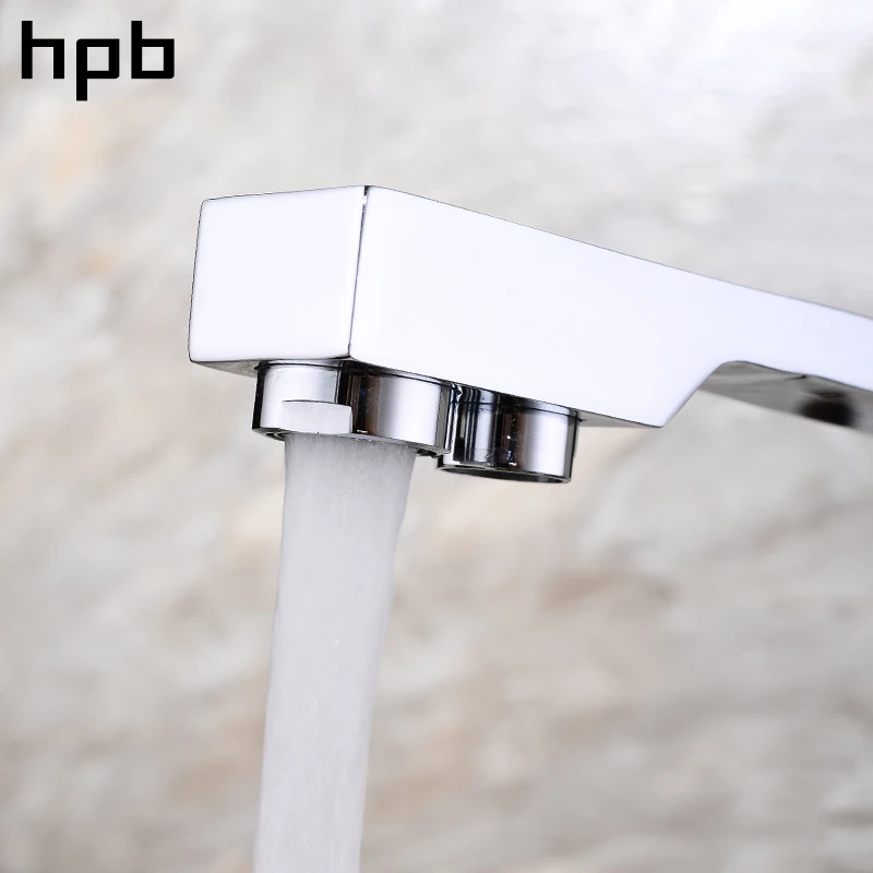 HPB 3-полосный водопроводный фильтр кран новый хромированный поворотный Твердый