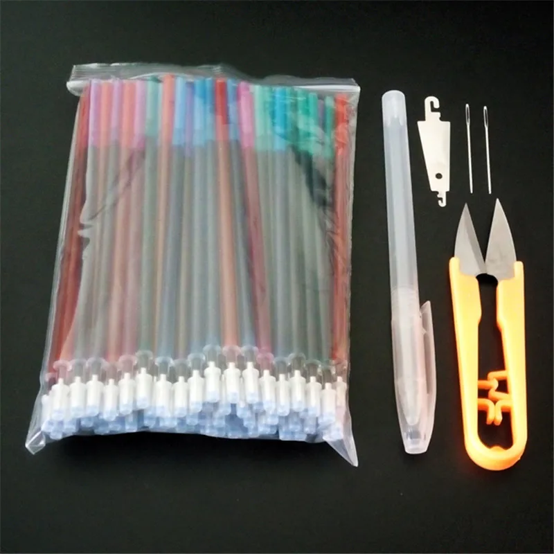 50 шт. стираемая водой ручка для вышивки крестом Водорастворимая|water erasable pen|tailor