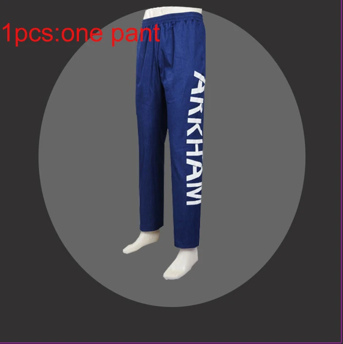 1pcs one pant Харли Квинн Отряд Самоубийц Джокер костюм для косплея фиолетового цвета кожаная куртка для мужчин и женщин Джаред Лето Джокер костюм Хэллоуин кожаная куртка - Цвет: 1pcs one pant