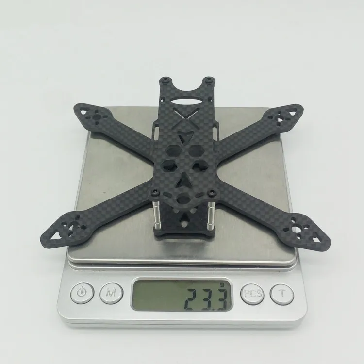CGB120 120 мм комплект из углеродного волокна для рамы X 4 осевая DIY микро FPV гоночный