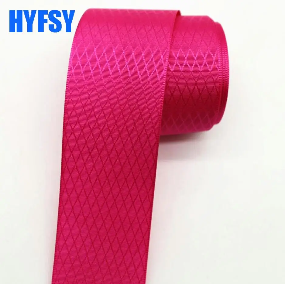 Hyfsy 10095 7/8 22 мм 1-1/2 38 мм клетчатая лента 10 ярдов DIY материалы ручной работы подарочная упаковка атласная лента Алмазный плед - Цвет: 8