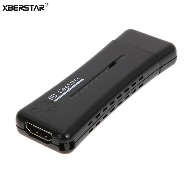 USB 2 0 HDMI Карта видеозахвата для ПК Мини Портативный HD 60fps монитор быстрая