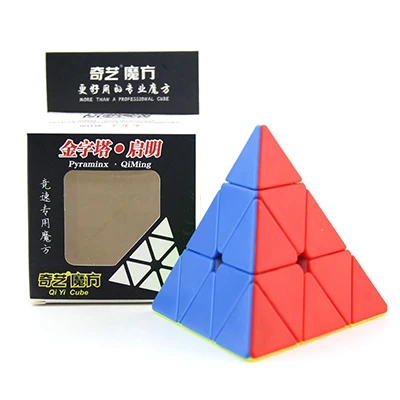 pyramid Ptuoniu XMD QIYI, 2x2, 3x3, 4x4, 5x5, магические пазлы, кубики для соревнований, скоростные профессиональные кубики, головоломка, магический куб, игрушки - Цвет: pyramid