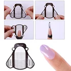 10050 шт. гель для ногтей Стикеры формы для наращивания ногтей Nail Art французский акриловые УФ-гель Советы удлинитель с принтом в виде медоносной пчелы Форма для ухода за ногтями Маникюрный Инструмент