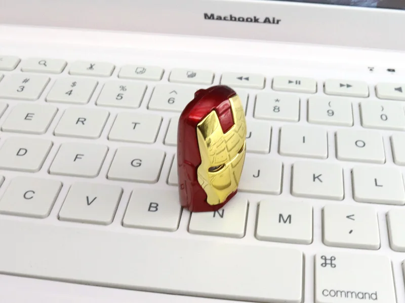 USB флэш-накопитель Мстители Железный человек Led Ручка Drive personalizado 64 Гб 16 Гб оперативной памяти, 32 Гб встроенной памяти, 8 Гб флешки флеш-накопитель USB флеш usb-накопитель