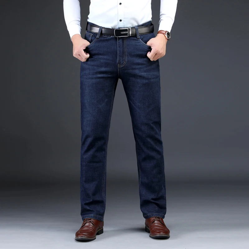 Брендовые джинсы для мужчин осень 2018 модные джинсовые мотобрюки байкер