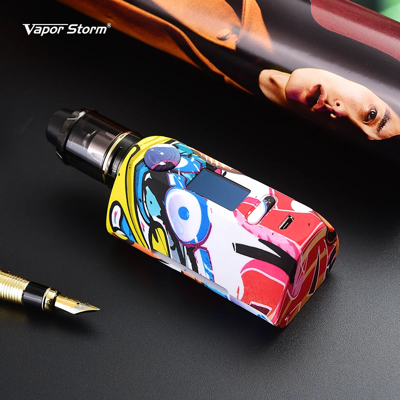 Вейп бокс Vapor Storm 200 Вт Аккумуляторный испаритель блок 18650 электронная сигарета