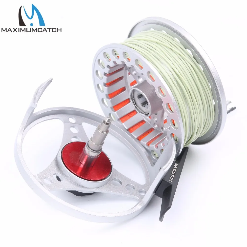 Maximumcatch 1/2/3WT 6/6. 6/7/7.6FT Fly Rod Combo средне-быстрая нахлыстовая удочка и катушка с леской для нахлыстом наряд