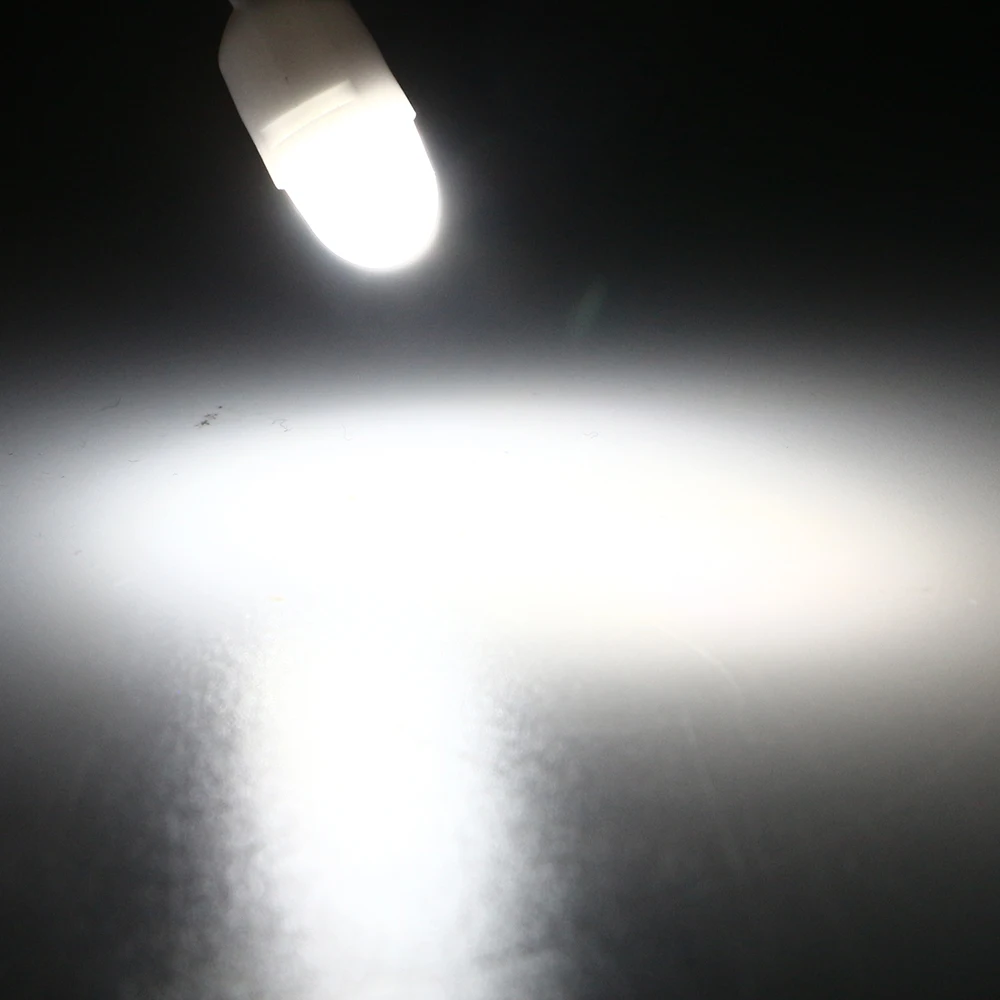 YM E-Bright 10 шт. T10 3030 2 SMD керамические лампы W5W 194 168 автогабаритные 12 В DC светильник