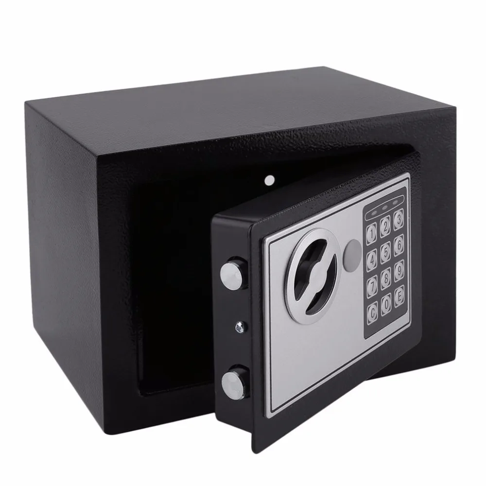 4.6L Professional safety box Home Digital Electronic Security Box Home Office Wall Type Jewelry Money Anti-Theft safe Box