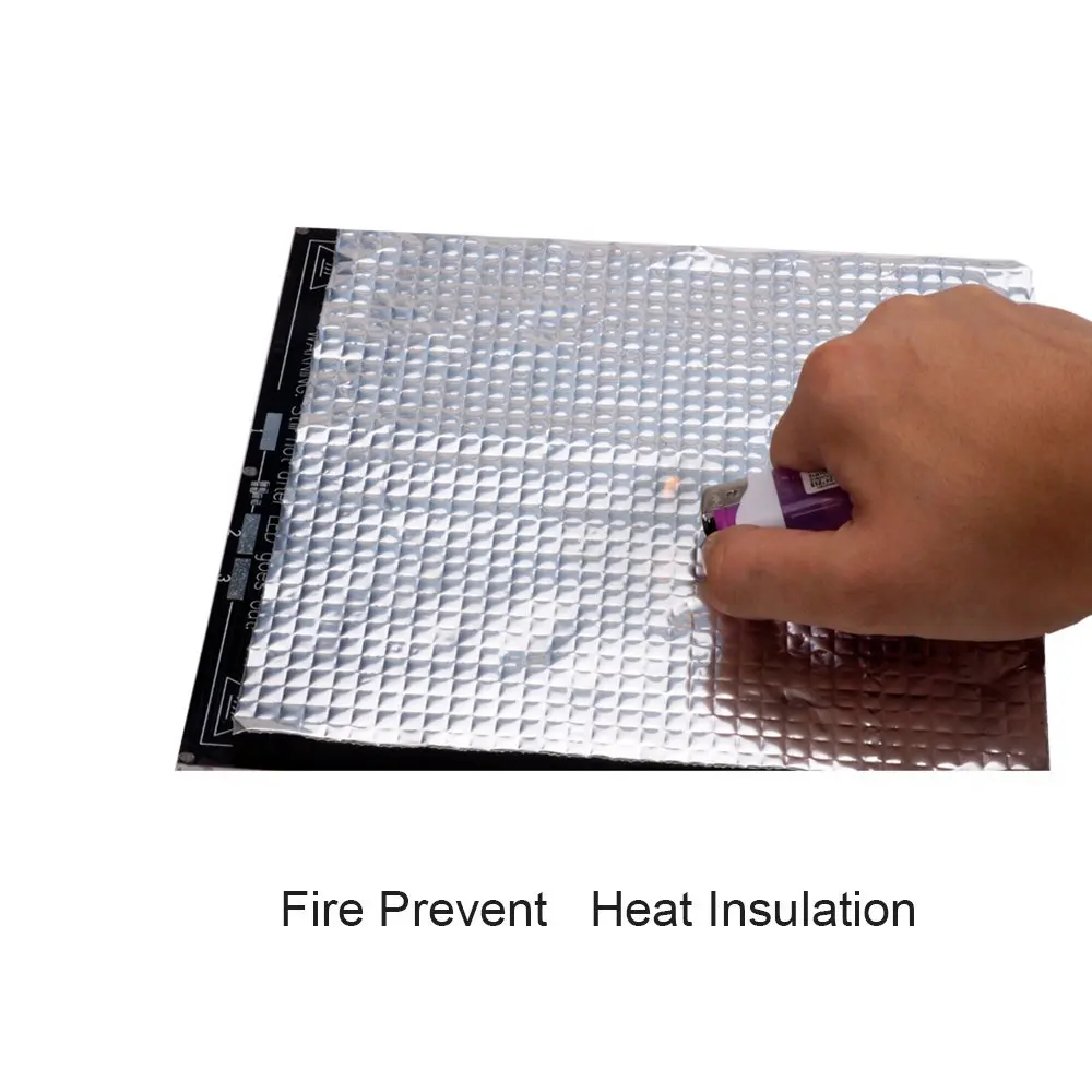 

3D Printer Part Heated Bed Thermal Insulator Cotton Insulation Mat