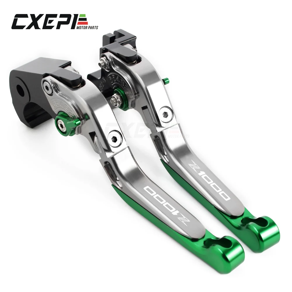 Аксессуары Z1000 Регулируемые складные выдвижной рычаги сцепления с ЧПУ для KAWASAKI