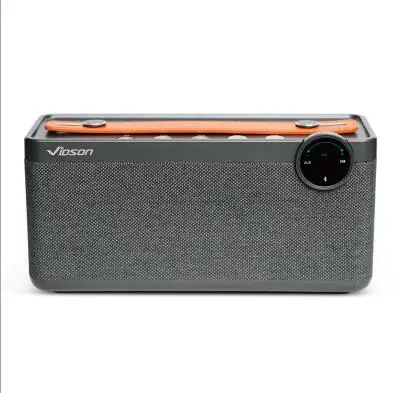 VIDSON V6 Bluetooth колонка в ретро стиле смарт-карты сабвуфер Настольный портативный