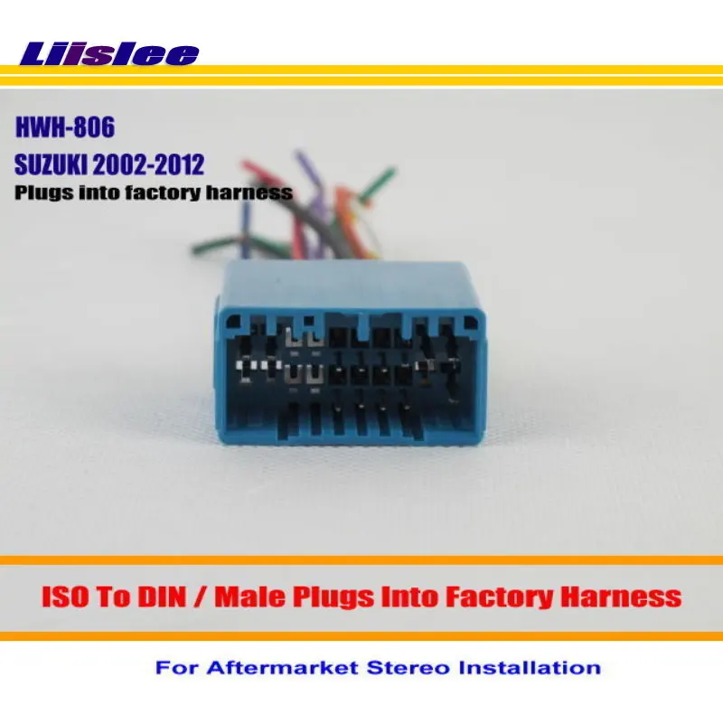 Автомобильный стерео радио ISO провод Соединительный кабель для SUZUKI Aerio Grand Vitara SX4
