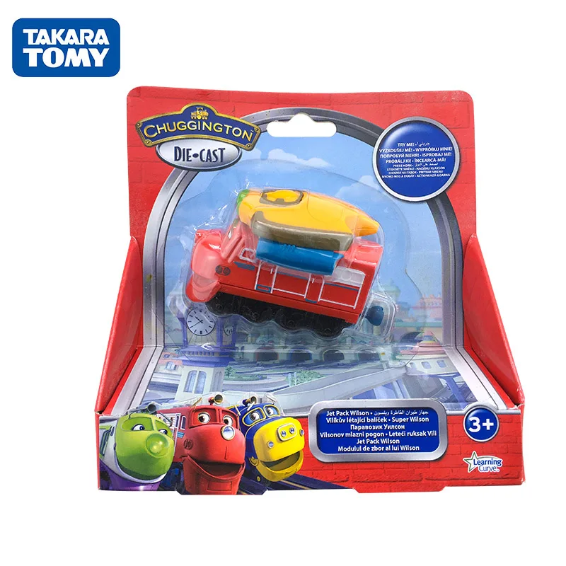54046 Takara Tomy Chuggington металлическая литая игрушка паровозики Dunbar/Harrison/KOKO/Chugger/Chatsworth/Frostini/Emery/Wilson/Skylar - Цвет: 54046