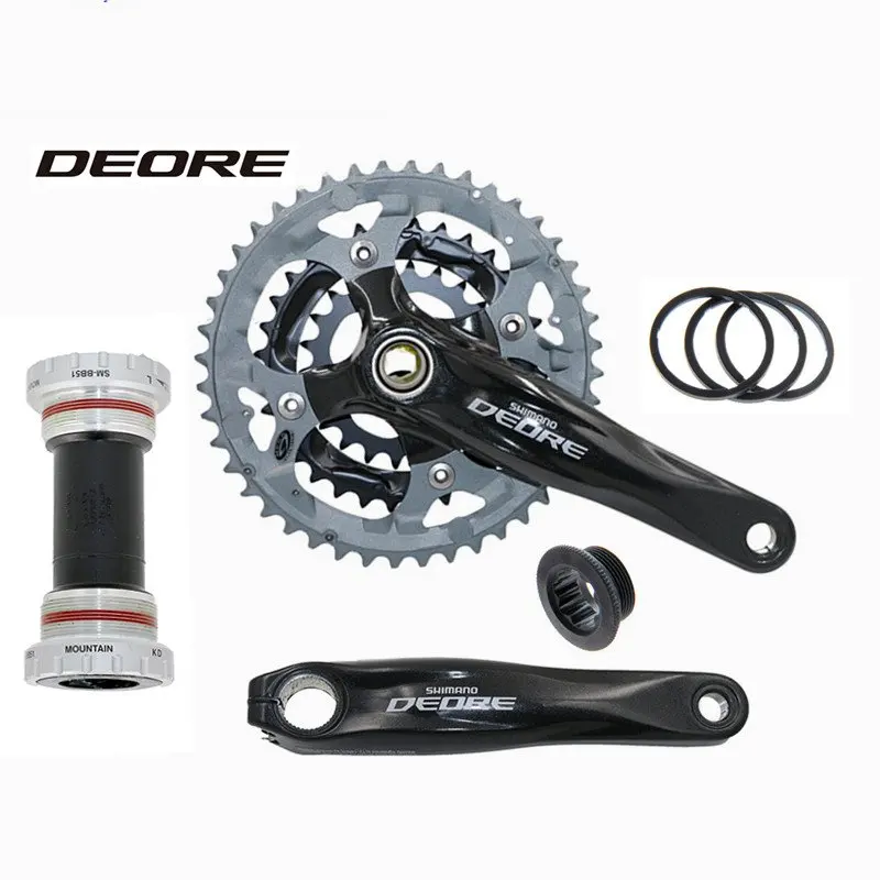 Shimano Deore FC-M590 44 T/32 T/22 T тройной велосипед шатун 170 мм Длина рукоятки BB 10s MTB