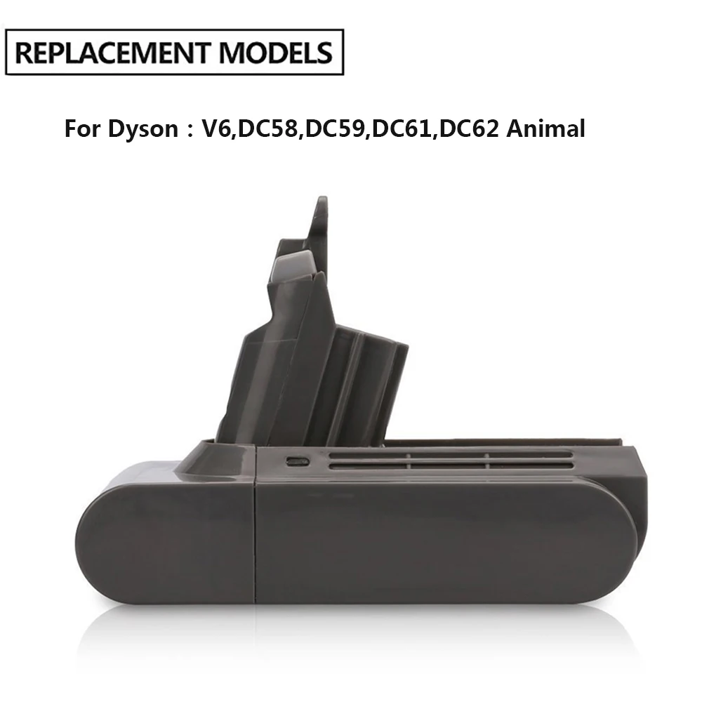 3000 мАч 21,6 в Li-Ion Батарея Замена для Dyson Батарея V6 DC61 DC62 DC72 DC58 DC59 DC72 DC74 пылесос 965874-02