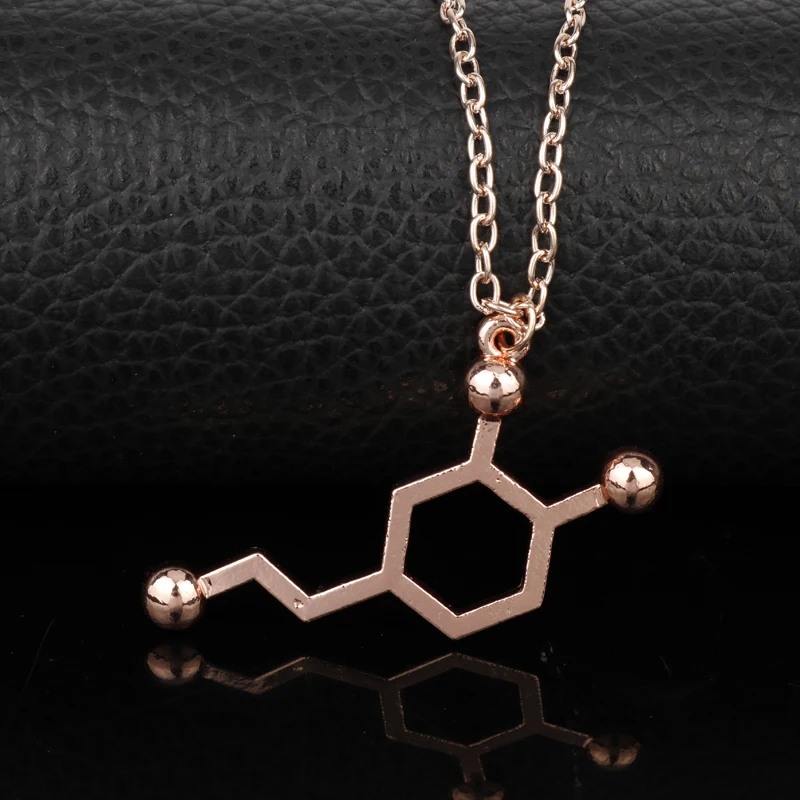 

2018 New Arrivals Fashion Jewelry Chemical Molecule Necklace Pendants Women Choker Necklace