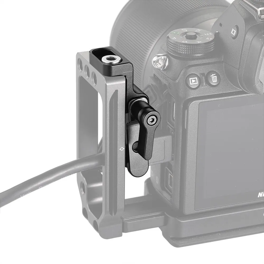 SmallRig HDMI Кабельный зажим для Nikon Z6/Z7 Камера с l-образным кронштейном пластина в форме буквы L защита кабеля HDMI зажим Крепление-2259
