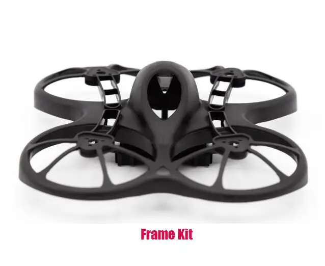 Emax 2S Tinyhawk S Mini FPV гоночный Дрон с камерой 0802 15500KV бесщеточный двигатель поддержка 1/2S батарея 5,8G FPV очки RC самолет - Цвет: Frame Kit