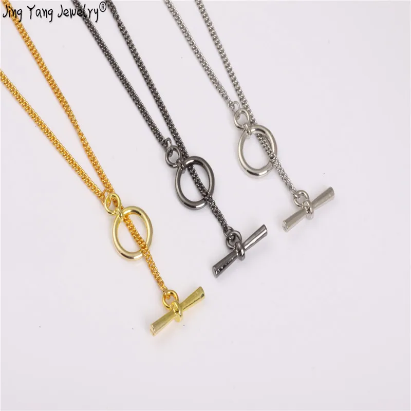Jang Yang reiki pendente di rame e pendoli for rabdomanzia pendolo armonia in oro rosa Catena Europeo Alla Moda Con necklase|Подвески| |