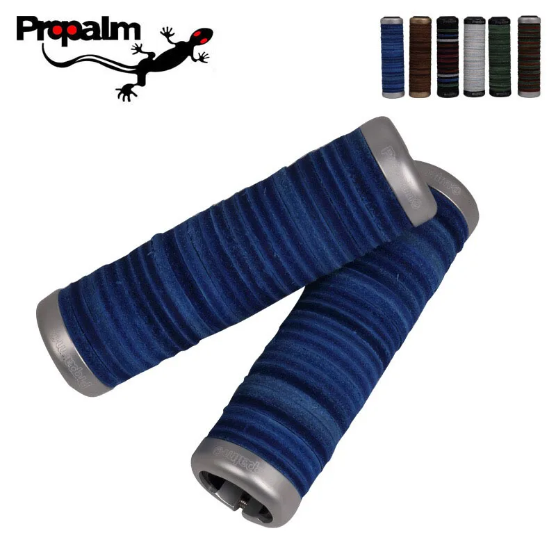 Propalm Gecko HY311Do велосипедные ручки ретро кольцо из воловьей кожи Противоскользящий руль для горного велосипеда втулки ручки для улицы BMX запчасти