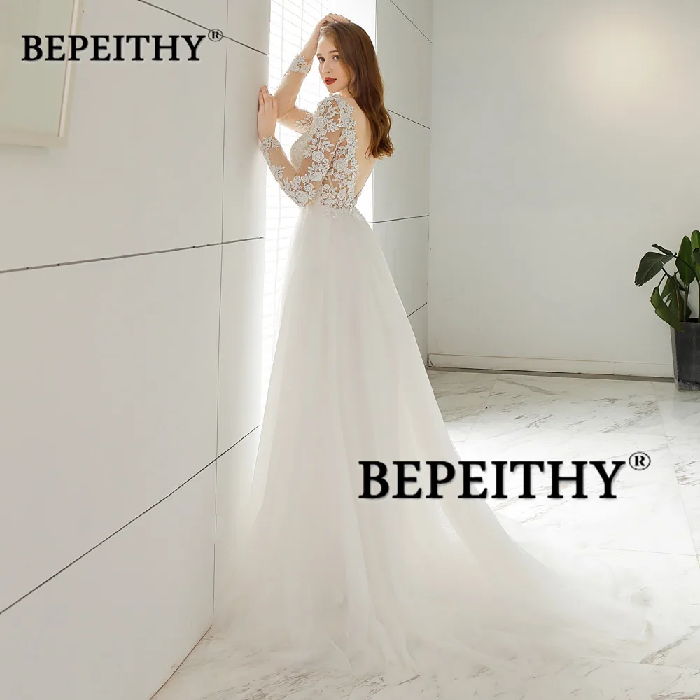 Vestido De Novia Пляжное свадебное платье сексуальное с открытой спиной 2021 новый дизайн