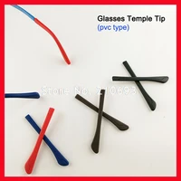 200pcs wholesale dt005 retail pvc anti slip eyeglasses glasses temple tips accessories optical frame temples