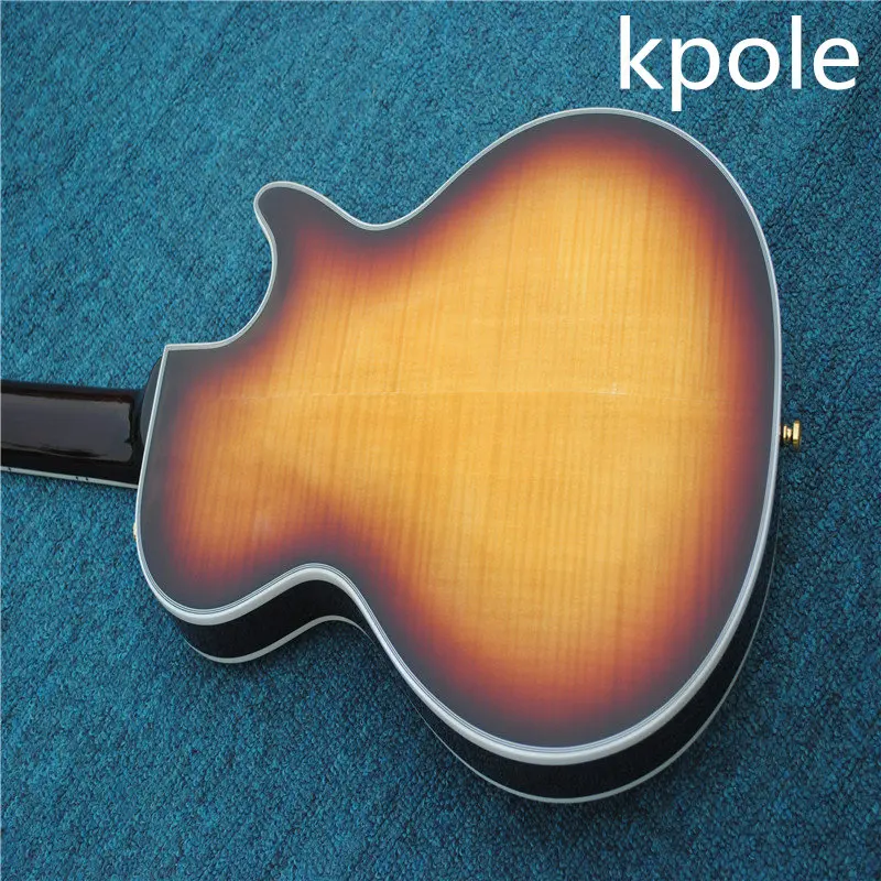 Новые высококачественные LP заказ Электрогитары двусторонняя тигровый рисунок