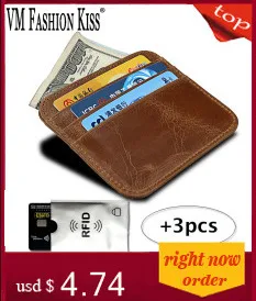 VM FASHION KISS Высокое качество эластичный бумажник мини шнурок кредитные карты ID Держатели Тонкий минималистичный кошелек Волшебная визитница