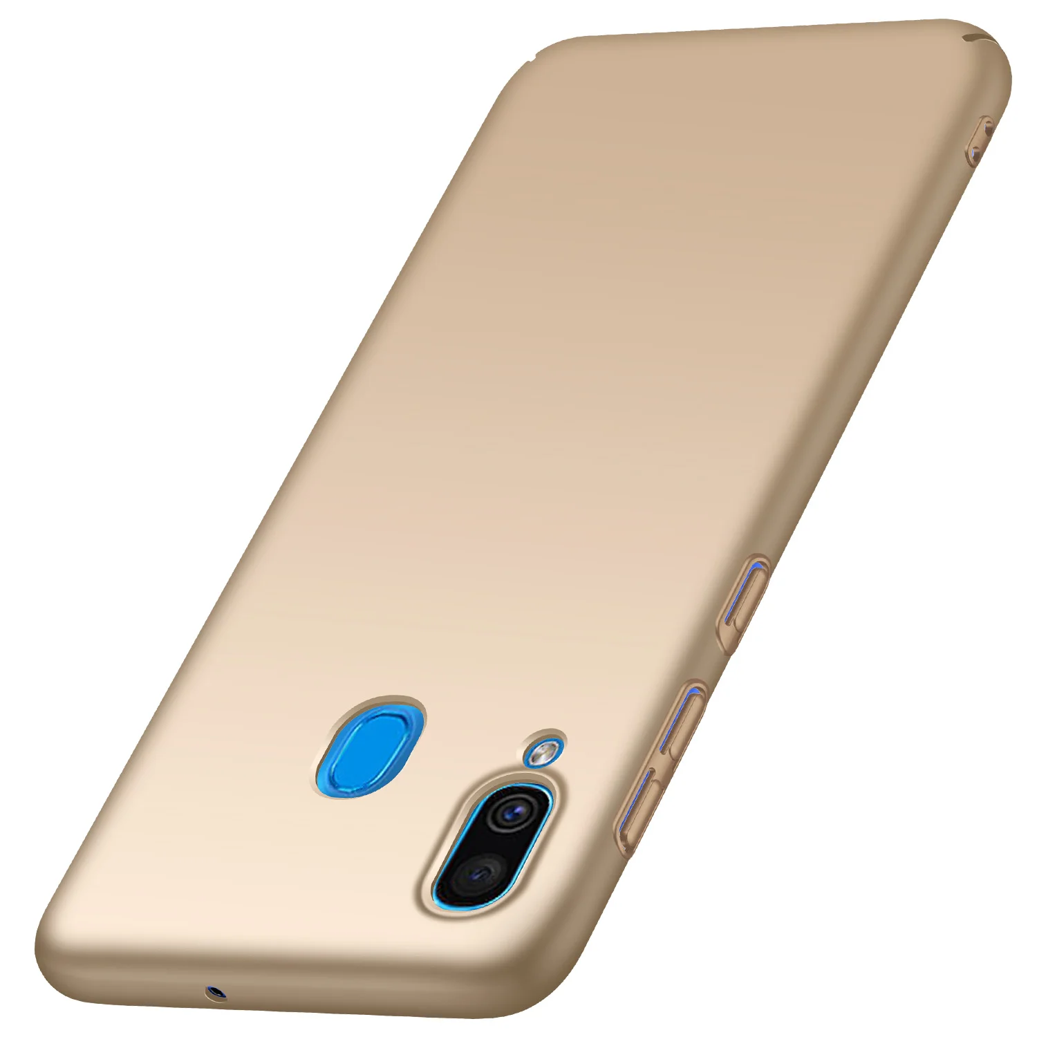 Для Samsung Galaxy A30 A20 A10 A70 A50 чехол Роскошный Жесткий ПК матовый для задняя крышка