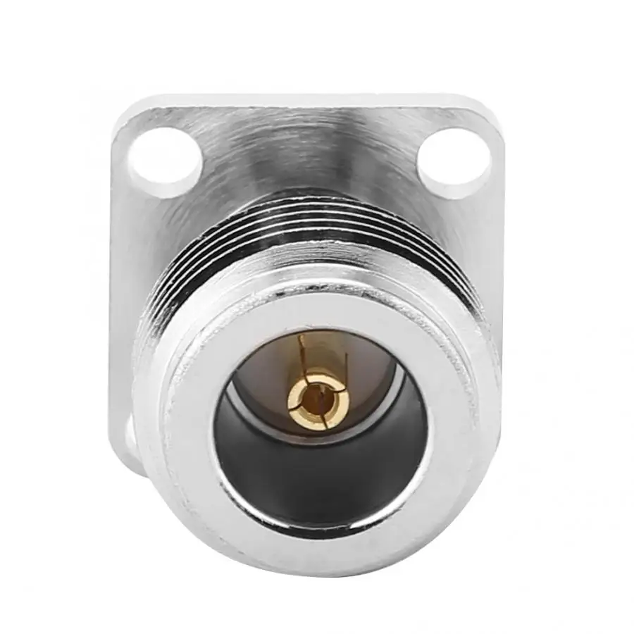 2 шт. N Женский Разъем RF коаксиальный разъем с фланцем разъем|Соединители| |