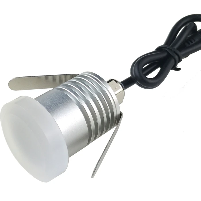 Светодиодный ступенчатый светильник 1 Вт уличный Встроенный Настенный 12 В