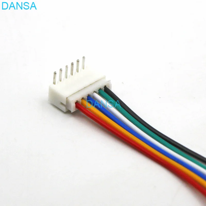 25 Комплектов мини микро PH2.0 JST 2 0 мм Шаг 6Pin боковой входной разъем с 1007 26AWG 100 до 250