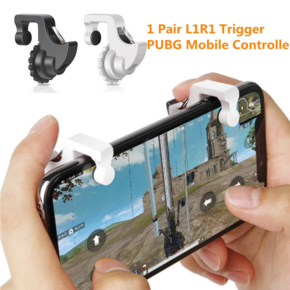 Мобильный кнопочный джойстик L1 R1 PUBG L1R1, Кнопка огня, ключ, смартфон, игра, джойстик, геймпад для iPhone Android