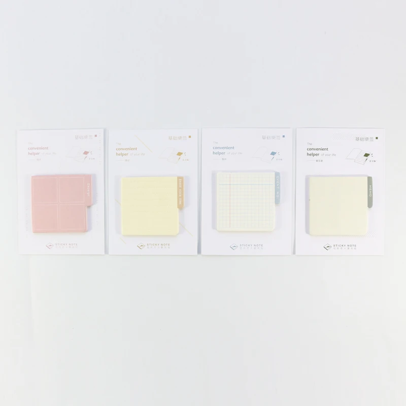 Domikee милый классический липкий офисный Школьный набор для записей канцелярские