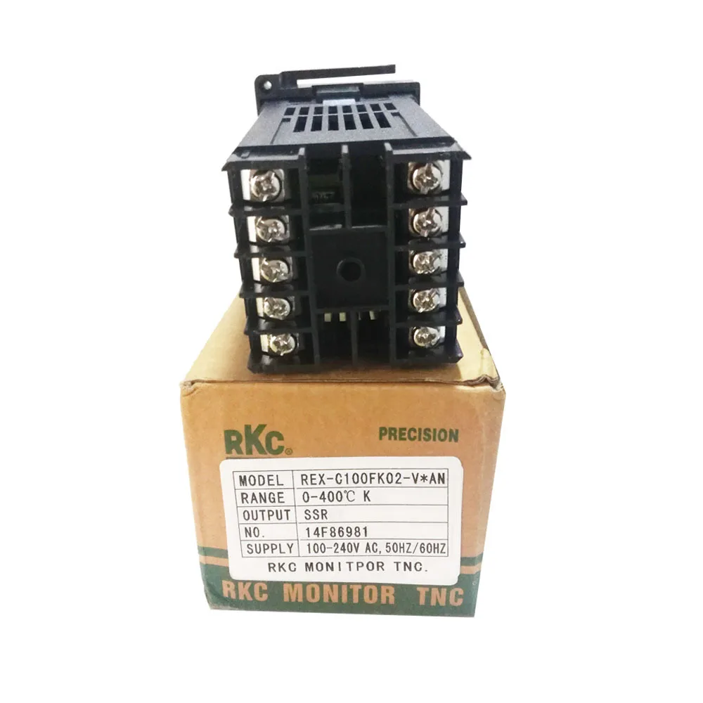 REX C100 цифровой PID контроллер контроля температуры Термостат реле выход от 0 до 400C с