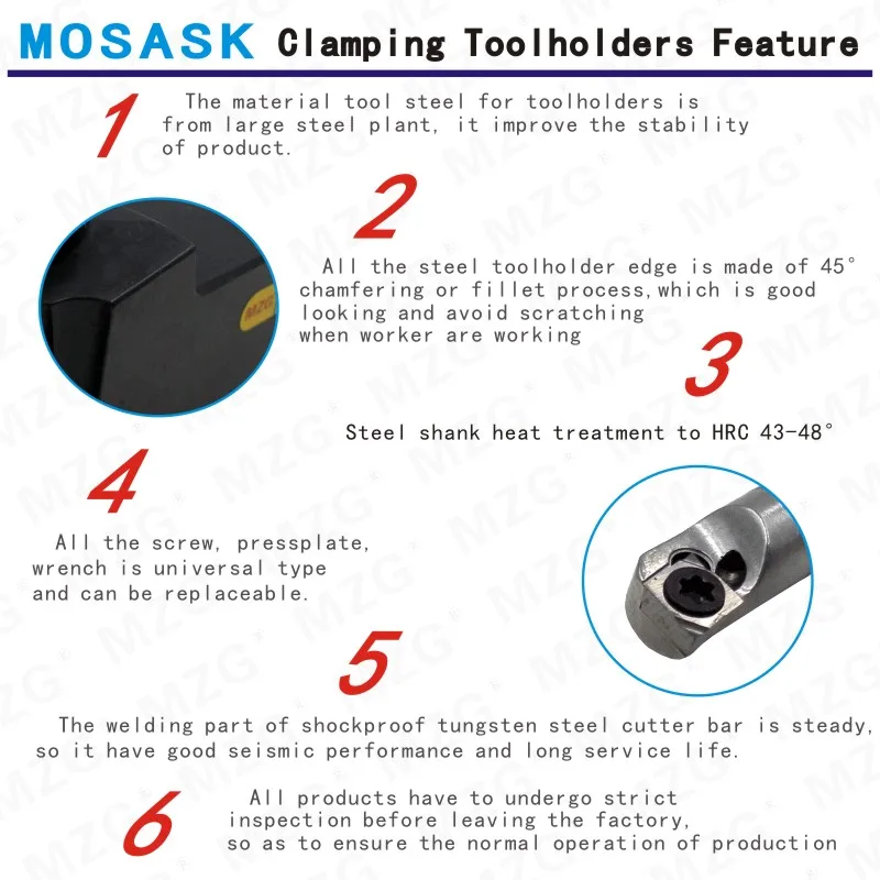 Mocask CTPA15FRN ZM856 токарный станок с ЧПУ для обработки из нержавеющей стали, цементированный карбид CTP, небольшие детали, режущий паз, режущий нож