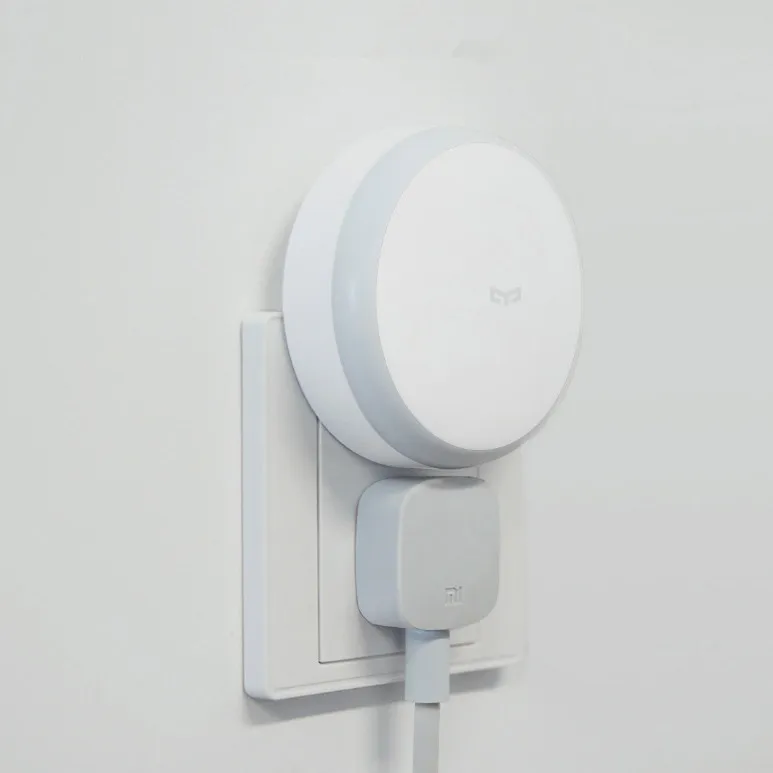 Xiaomi Yee светильник светодиодный ночной Светильник новая Подключаемая версия коридор датчик движения тела Xiaomi инфракрасный ночной Светильник для спальни настенный