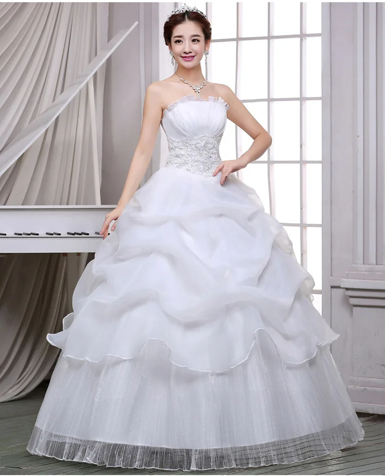 Vestidos De Novia, новинка, настоящая фотография, кружевное свадебное платье, es, белое, с аппликацией, для невесты, платья принцессы, жемчужное, свадебное платье
