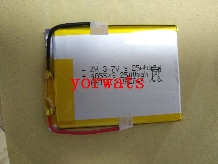 New Hot A Rechargeable Li-ion Cell 3.7V polymer lithium battery 485573 5000mAh charging treasure direct sale | Электроника