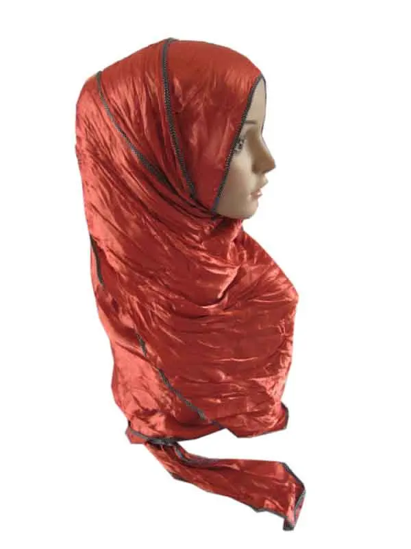 Распродажа мягкий атласный мусульманский шарф обернуть длинный для мусульманки