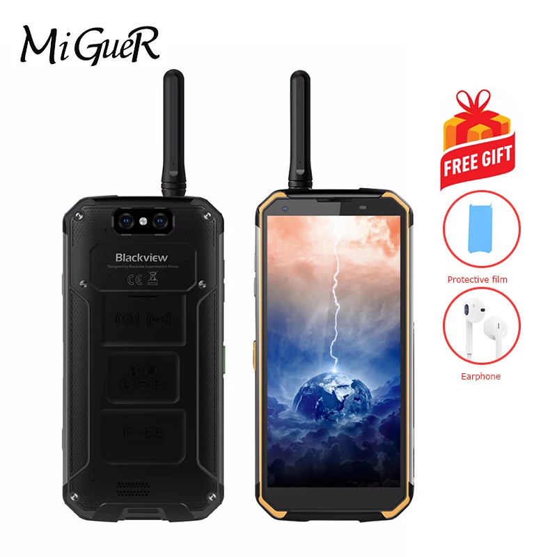 Blackview BV9500 Pro 5 7 &quot18:9 IP68 водонепроницаемый мобильный телефон Android 8 1 Восьмиядерный 6
