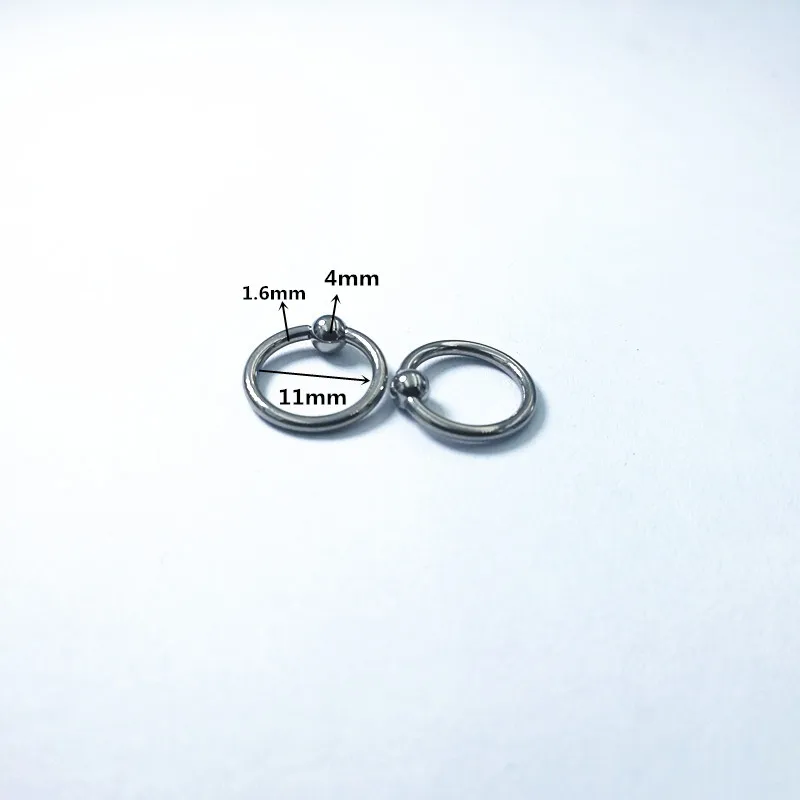 Titanium G23 Labret Piercing Hoop BCR Nose Ring Ear Tragus | Украшения и аксессуары