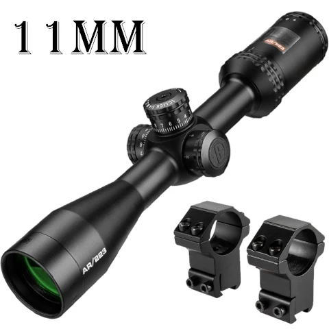 11mm BUSHNELL 3-12X40 AR оптика Drop Zone-223 сетка тактический Riflescope с целевыми башенками охотничьи прицелы для снайперской винтовки - Цвет: 11mm